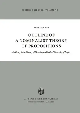 Outline of a Nominalist Theory of Propositions