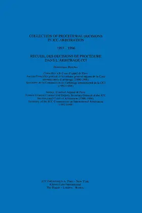 Collection of Procedural Decisions in ICC Arbitration