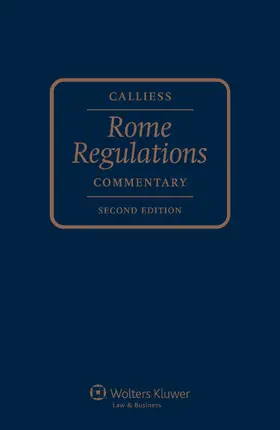 Rome Regulations: Commentary