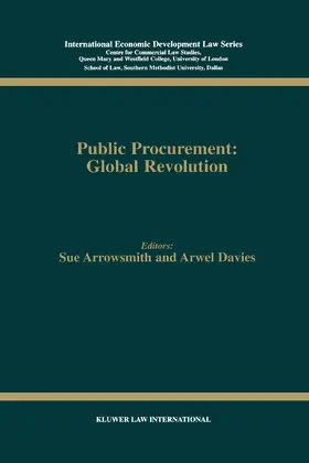 Public Procurement: Global Revolution: Global Revolution