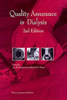 Quality Assurance in Dialysis
