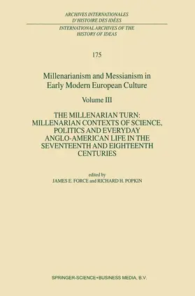 Millenarianism and Messianism in Early Modern European Culture