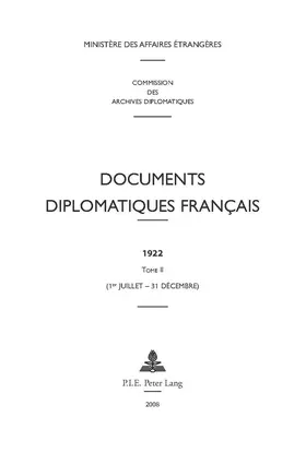 Documents diplomatiques français