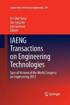 IAENG Transactions on Engineering Technologies