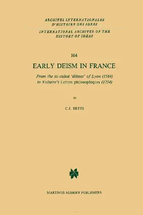 Early Deism in France