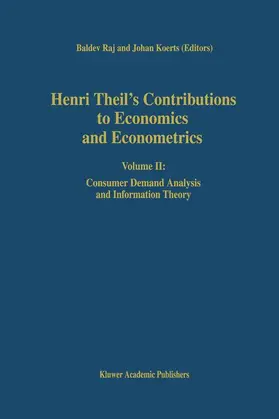 Henri Theil's Contributions to Economics and Econometrics