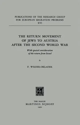 The Return Movement of Jews to Austria after the Second World War