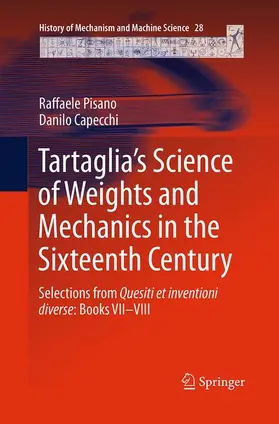 Tartaglia's Science of Weights and Mechanics in the Sixteenth Century