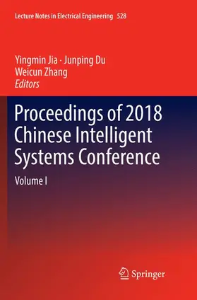 Proceedings of 2018 Chinese Intelligent Systems Conference
