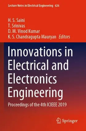 Innovations in Electrical and Electronics Engineering