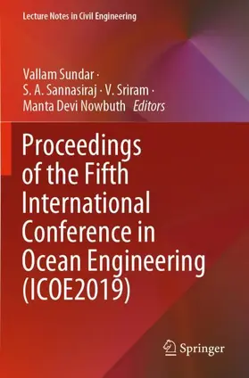 Proceedings of the Fifth International Conference in Ocean Engineering (ICOE2019)