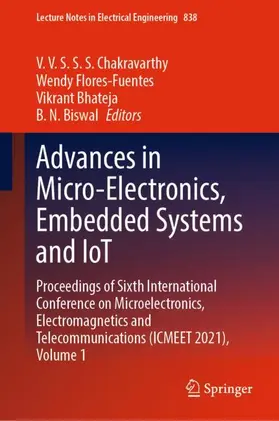 Advances in Micro-Electronics, Embedded Systems and IoT