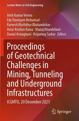 Proceedings of Geotechnical Challenges in Mining, Tunneling and Underground Infrastructures