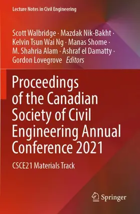 Proceedings of the Canadian Society of Civil Engineering Annual Conference 2021