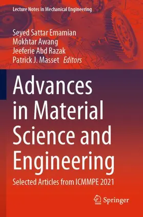 Advances in Material Science and Engineering