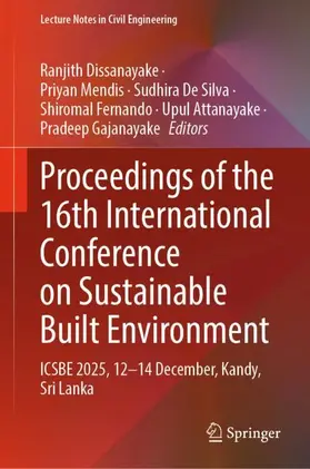 Proceedings of the 16th International Conference on Sustainable Built Environment