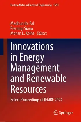 Innovations in Energy Management and Renewable Resources