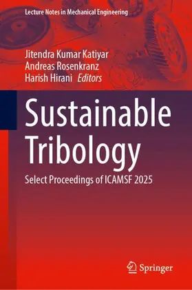 Sustainable Tribology