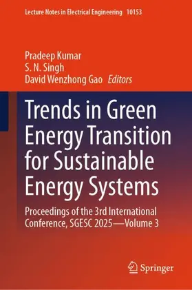 Trends in Green Energy Transition for Sustainable Energy Systems