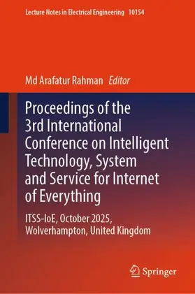 Proceedings of the 3rd International Conference on Intelligent Technology, System and Service for Internet of Everything