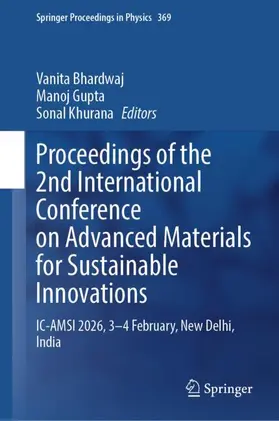 Proceedings of the 2nd International Conference on Advanced Materials for Sustainable Innovations