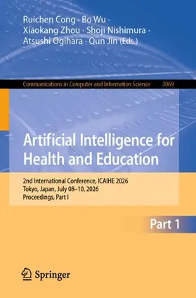 Artificial Intelligence for Health and Education
