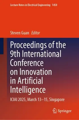 Proceedings of the 9th International Conference on Innovation in Artificial Intelligence