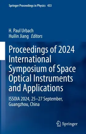 Proceedings of 2024 International Symposium of Space Optical Instruments and Applications