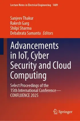 Advancements in IoT, Cyber Security and Cloud Computing