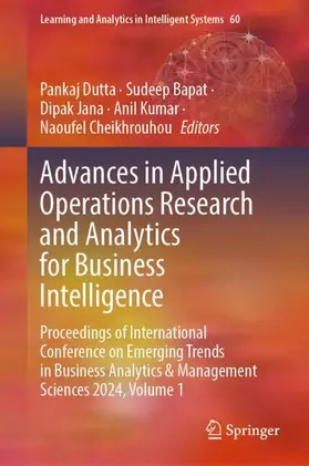 Advances in Applied Operations Research and Analytics for Business Intelligence