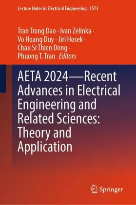 Aeta 2024--Recent Advances in Electrical Engineering and Related Sciences: Theory and Application