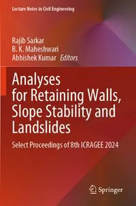 Analyses for Retaining walls, Slope Stability and Landslides