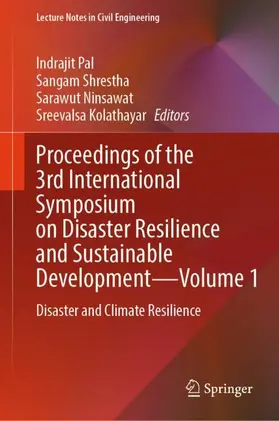 Proceedings of the 3rd International Symposium on Disaster Resilience and Sustainable Development-Volume 1