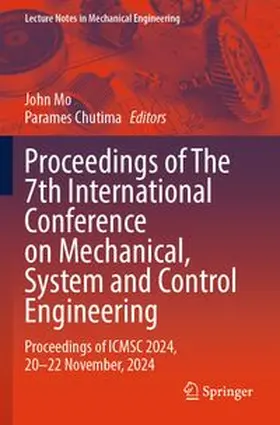 Proceedings of The 7th International Conference on Mechanical, System and Control Engineering