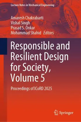 Responsible and Resilient Design for Society, Volume 5