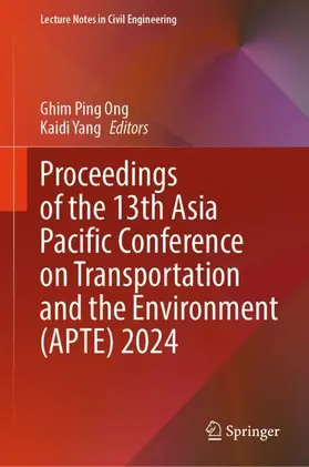 Proceedings of the 13th Asia Pacific Conference on Transportation and the Environment (APTE) 2024