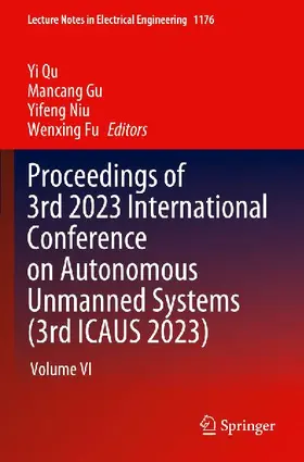 Proceedings of 3rd 2023 International Conference on Autonomous Unmanned Systems (3rd ICAUS 2023)