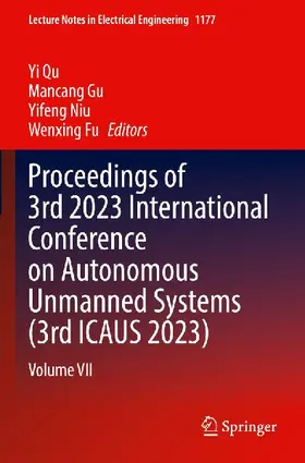 Proceedings of 3rd 2023 International Conference on Autonomous Unmanned Systems (3rd ICAUS 2023)
