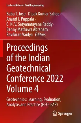 Proceedings of the Indian Geotechnical Conference 2022 Volume 4