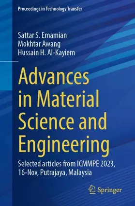 Advances in Material Science and Engineering