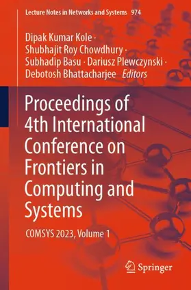 Proceedings of 4th International Conference on Frontiers in Computing and Systems