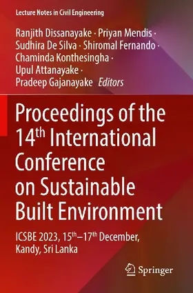 Proceedings of the 14th International Conference on Sustainable Built Environment
