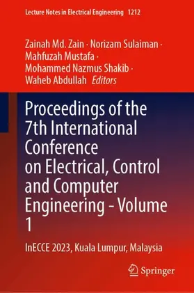 Proceedings of the 7th International Conference on Electrical, Control and Computer Engineering-Volume 1