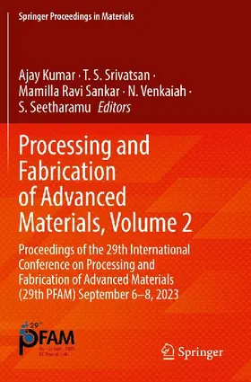 Processing and Fabrication of Advanced Materials, Volume 2