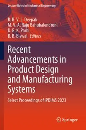 Recent Advancements in Product Design and Manufacturing Systems