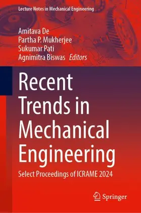 Recent Trends in Mechanical Engineering