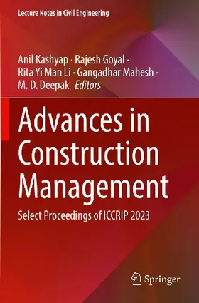 Advances in Construction Management