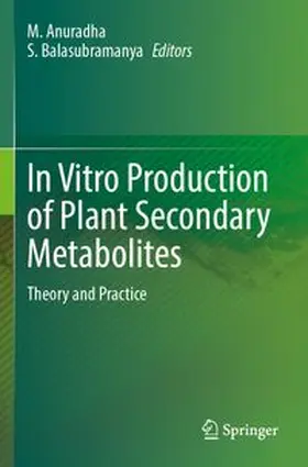 In Vitro Production of Plant Secondary Metabolites