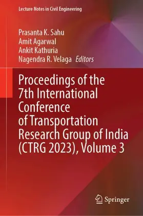 Proceedings of the 7th International Conference of Transportation Research Group of India (CTRG 2023), Volume 3