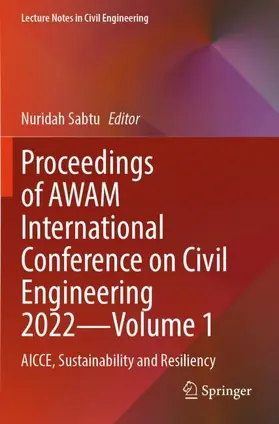 Proceedings of AWAM International Conference on Civil Engineering 2022-Volume 1